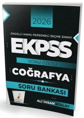 2026 EKPSS Coğrafya Konu Özetli Soru Bankası - 1