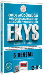 2026 EKYS Okul Müdürlüğü Müdür Başyardımcılığı ve Müdür Yardımcılığı 5 Deneme - Yargı Yayınevi