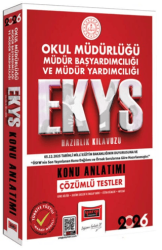 2026 EKYS Okul Müdürlüğü Müdür Başyardımcılığı ve Müdür Yardımcılığı Konu Anlatımı - Yargı Yayınevi