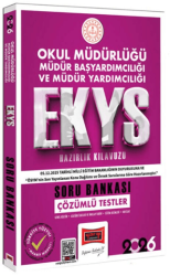 2026 EKYS Okul Müdürlüğü Müdür Başyardımcılığı ve Müdür Yardımcılığı Soru Bankası - Yargı Yayınevi