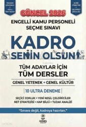 2026 Engelli Kamu Personeli Seçme Sınavı 10 Ultra Deneme - Güneş Kitabevleri Yayınları