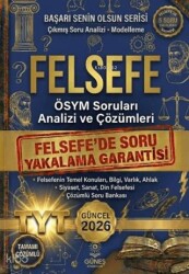 2026 Felsefe ÖSYM Soruları Analizi ve Çözümleri - Güneş Kitabevleri Yayınları