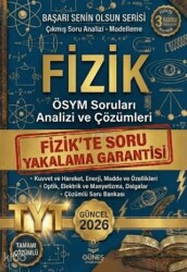 2026 Fizik ÖSYM Soruları Analizi ve Çözümleri - Güneş Kitabevleri Yayınları
