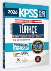 2026 FULLKPSS Lisans - Önlisans - Ortaöğretim Türkçe’nin Kara Kutusu ÖSYM Çıkmış Soru Bankası Son 15 Yıl - Karakutu Yayın