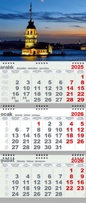 2026 Gemici Takvim - Kız Kulesi - 1