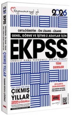 2026 Genel Görme ve İşitme 2 Adaylar İçin EKPSS GK-GY Tüm Dersler 2016-2024 Çıkmış Sorular Kitabı - 1