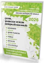 2026 GYS ÜDS Çevre Şehircilik ve İklim Değişikliği Bakanlığı Soru Bankası Çözümlü Görevde Yükselme Ünvan Değişikliği - Pelikan Tıp Teknik Yayıncılık