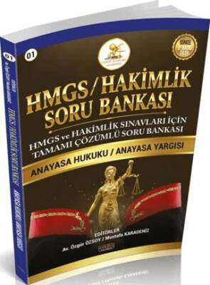 2026 HMGS Hakimlik Anayasa Hukuku Anayasa Yargısı Soru Bankası - 1