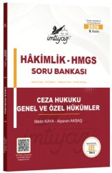 2026 HMGS Hakimlik Ceza Hukuku Genel ve Özel Hükümler Soru Bankası - İmtiyaz Yayıncılık