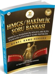 2026 HMGS Hakimlik Genel Kamu Hukuku Soru Bankası - Savaş Yayınevi