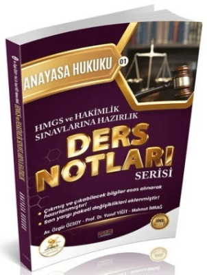 2026 HMGS Hakimlik HUKAL Anayasa Hukuku Ders Notları - 1