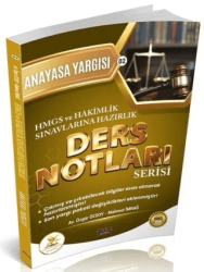 2026 HMGS Hakimlik HUKAL Anayasa Yargısı Ders Notları - Savaş Yayınevi