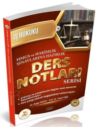 2026 HMGS Hakimlik HUKAL İş Hukuku Ders Notları - Savaş Yayınevi