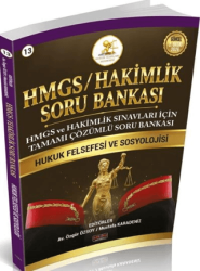 2026 HMGS Hakimlik Hukuk Felsefesi ve Sosyolojisi Soru Bankası - Savaş Yayınevi
