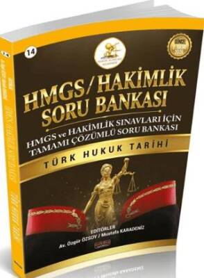 2026 HMGS Hakimlik Türk Hukuk Tarihi Soru Bankası - 1