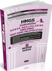 2026 HMGS Özet Medeni Hukuk Konu Anlatımı - Savaş Yayınevi