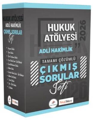 2026 Hukuk Atölyesi Adli Hakimlik Tamamı Çözümlü Orijinal Çıkmış Sorular Seti - 1