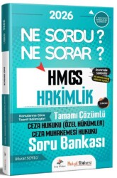 2026 Hukuk Atölyesi Hakimlik HMGS Ne Sordu Ne Sorar Ceza Hukuku Özel Hükümler Ceza Muhakemesi Hukuku Tamamı Çözümlü Soru Bankası - Dizgi Kitap