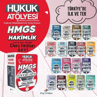 2026 Hukuk Atölyesi HMGS Hakimlik Çıkmış Soru Örnekli Ders Notları Seti - 1