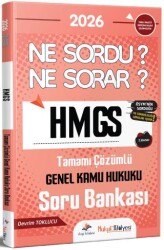 2026 Hukuk Atölyesi HMGS Hakimlik Genel Kamu Hukuku Ne Sordu Ne Sorar Soru Bankası - Dizgi Kitap