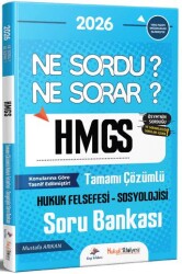 2026 Hukuk Atölyesi HMGS Hakimlik Hukuk Felsefesi-Sosyolojisi Ne Sordu Ne Sorar Soru Bankası - Dizgi Kitap