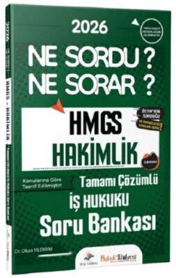2026 Hukuk Atölyesi HMGS Hakimlik İş Hukuku Ne Sordu Ne Sorar Soru Bankası - 1