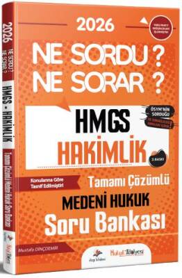 2026 Hukuk Atölyesi HMGS Hakimlik Medeni Hukuk Ne Sordu Ne Sorar Soru Bankası - 1