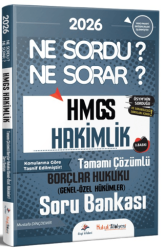 2026 Hukuk Atölyesi HMGS Hakimlik Ne Sordu Ne Sorar Borçlar Hukuku Genel - Özel Hükümler Tamamı Çözümlü Soru Bankası - Dizgi Kitap