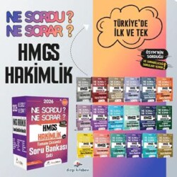 2026 Hukuk Atölyesi HMGS Hakimlik Ne Sordu Ne Sorar Tamamı Çözümlü Soru Bankası Seti - Dizgi Kitap