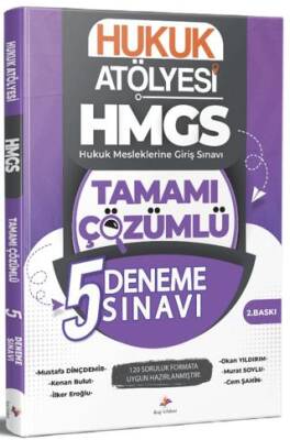 2026 Hukuk Atölyesi HMGS Hukuk Mesleklerine Giriş Sınavı Tamamı Çözümlü 5 Deneme Sınavı - 1