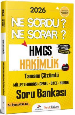 2026 Hukuk Atölyesi HMGS Milletlerarası Hukuk Ne Sordu Ne Sorar Soru Bankası - 1