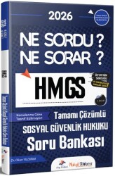 2026 Hukuk Atölyesi HMGS Sosyal Güvenlik Hukuku Ne Sordu Ne Sorar Soru Bankası - Dizgi Kitap