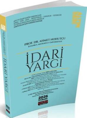 2026 İdari Yargı Konu Anlatımı - 1