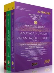 2026 Kanunname Hakimlik Kod:24 Konu Anlatımı - Savaş Yayınevi