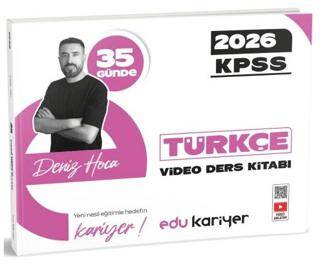 2026 KPSS 35 Günde Türkçe Video Ders Kitabı - 1