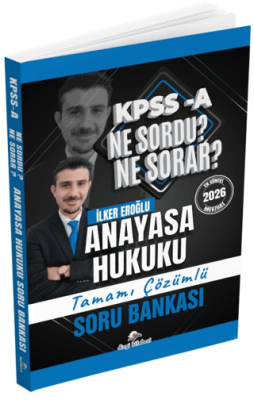 2026 KPSS-A Anayasa Hukuku Ne Sordu Ne Sorar Tamamı Çözümlü Soru Bankası - 1