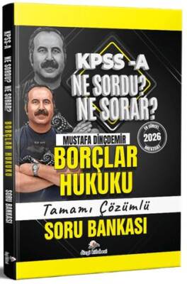2026 KPSS A Borçlar Hukuku Ne Sordu Ne Sorar Tamamı Çözümlü Soru Bankası - 1