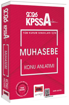 2026 KPSS-A Grubu Tüm Kurum Sınavları İçin Muhasebe Konu Anlatımı - 1