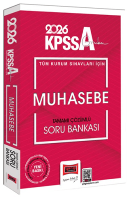2026 KPSS-A Grubu Tüm Kurum Sınavları İçin Muhasebe Tamamı Çözümlü Soru Bankası - 1