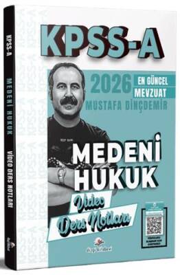 2026 KPSS A Medeni Hukuk Video Ders Notları - 1