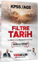 2026 KPSS AGS Filtre Tarih Soru Cevap - Yediiklim Yayınları