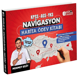 2026 KPSS-AGS-YKS Navigasyon Harita Ödev Kitabı - 1