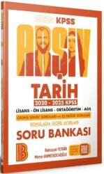 2026 KPSS Arşiv Tarih Soru Bankası - Benim Hocam Yayınları