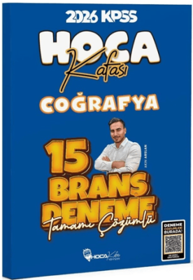 2026 KPSS Coğrafya 15 Deneme Çözümlü - 1