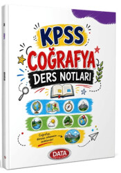 2026 KPSS Coğrafya Ders Notları - Data Yayınları