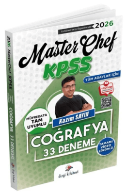 2026 KPSS Coğrafya MasterChef 33 Deneme Çözümlü - 1