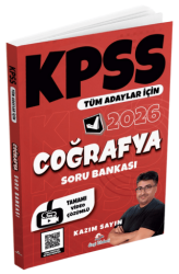 2026 KPSS Coğrafya Soru Bankası Çözümlü - Dizgi Kitap