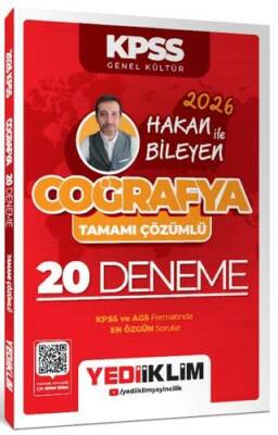 2026 KPSS Coğrafya Tamamı Çözümlü 20 Deneme - 1