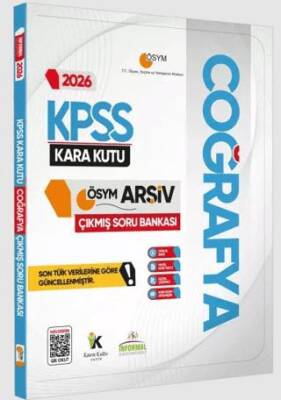 2026 KPSS Coğrafya’nın Kara Kutusu ÖSYM Çıkmış Soru Havuzu Bankası Konu Özetli Dijital Çözümlü - 1