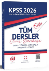 2026 KPSS Genel Kültür Yetenek Tüm Dersler Tek Kitap Soru Bankası - Doktrin Yayınları